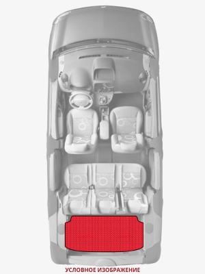 ЭВА коврики «Queen Lux» багажник для Lexus RX (2G)